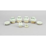 Lot celadon porcelain (8x)