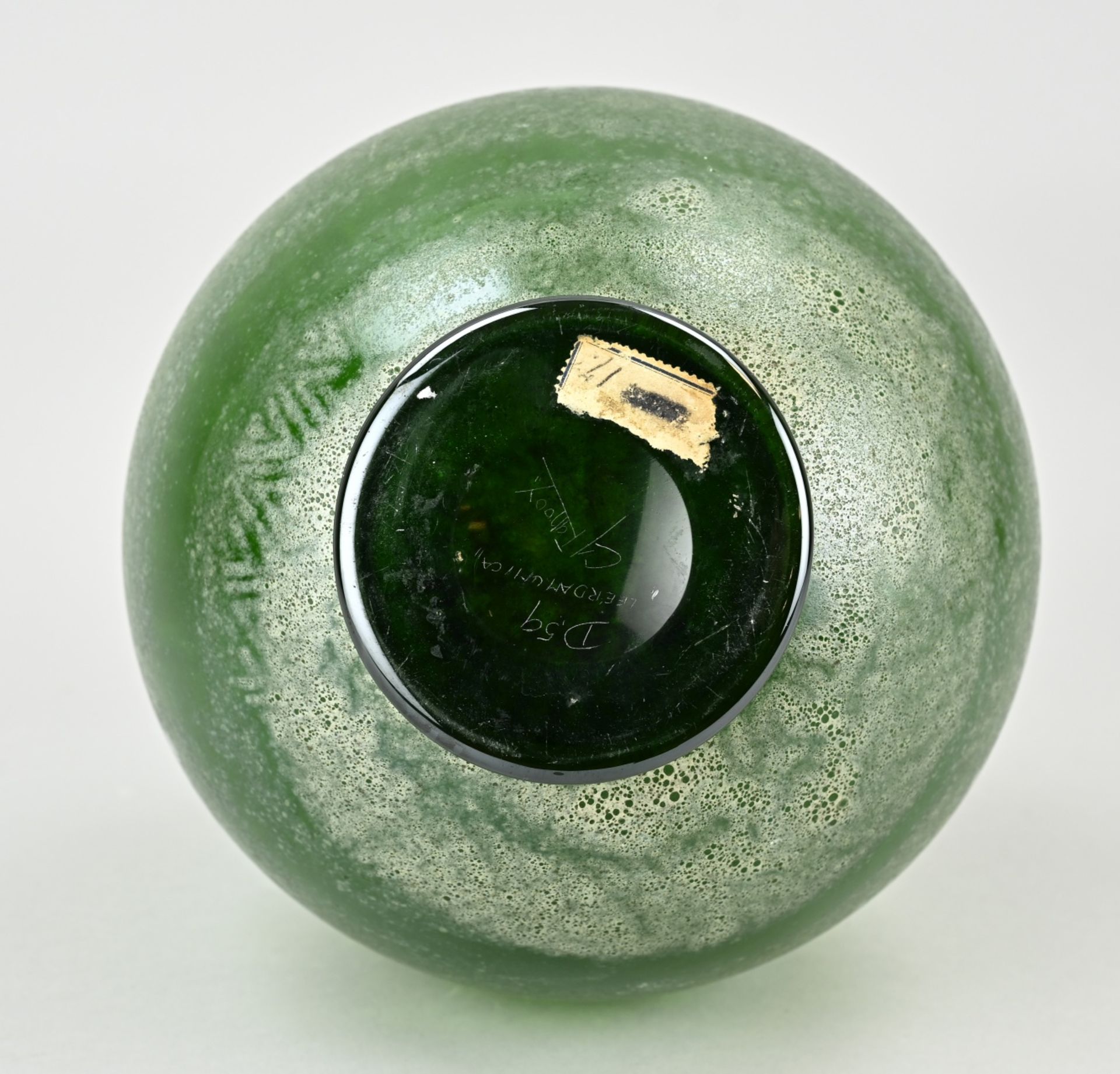 Unica Leerdam vase, H 34 cm. - Image 2 of 2
