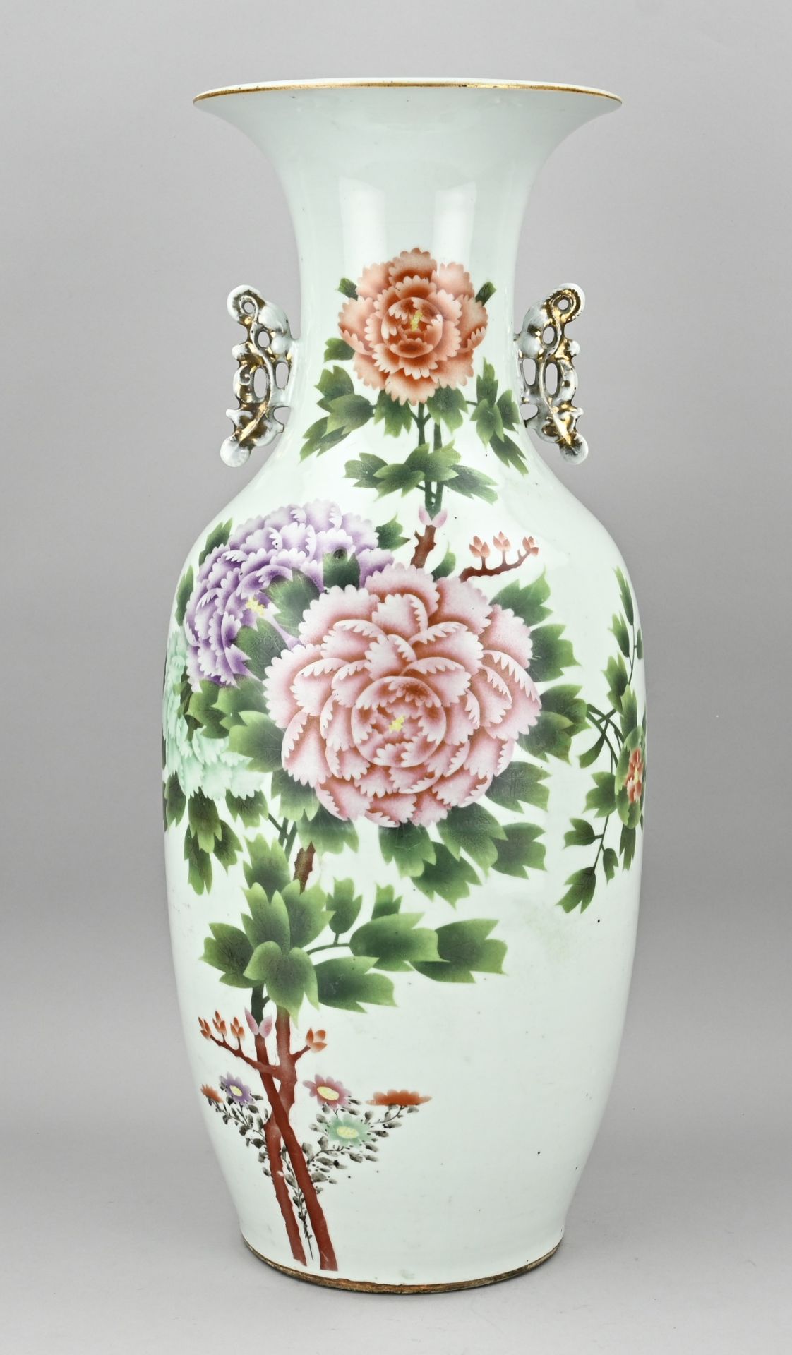 Chinese vase, H 57.5 cm.