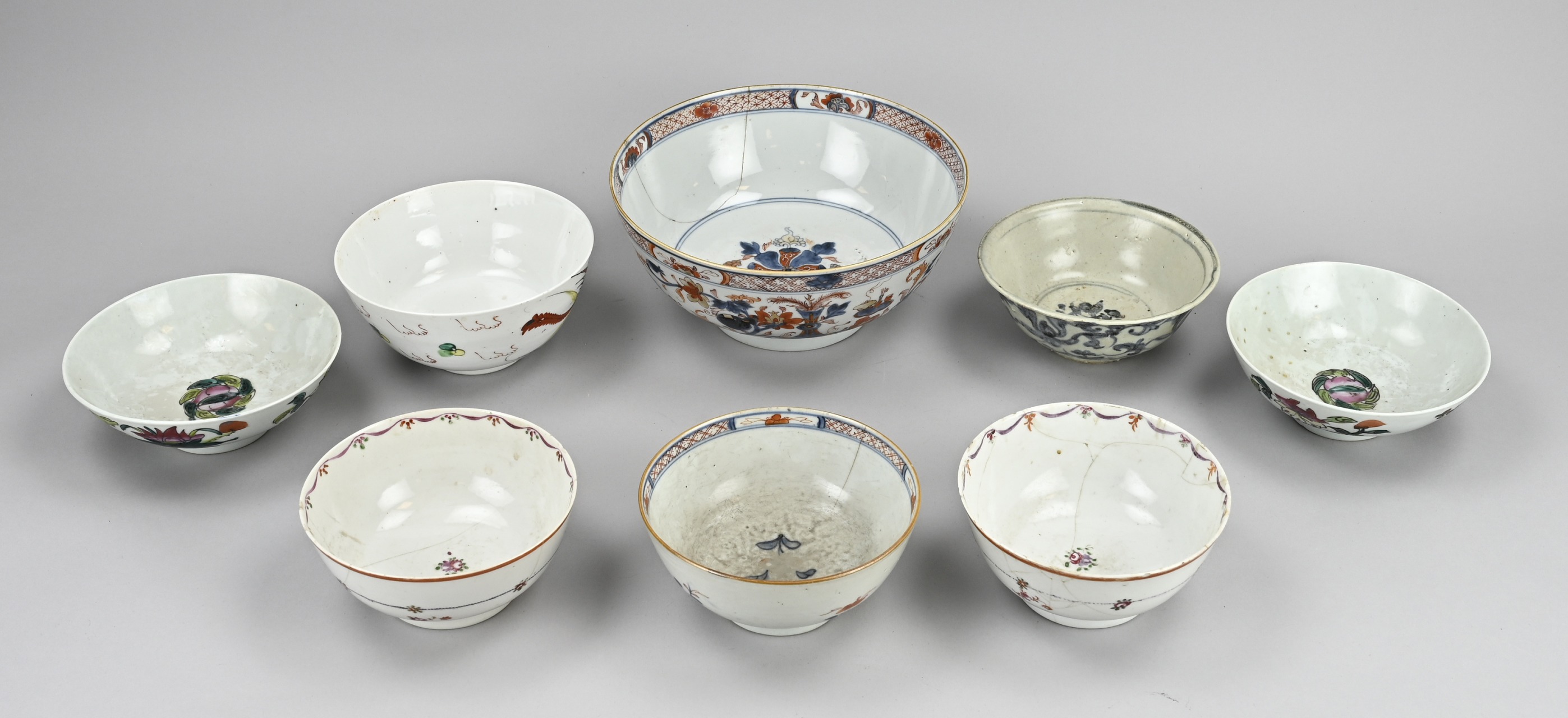 Lot of Chinese bowls (8x)