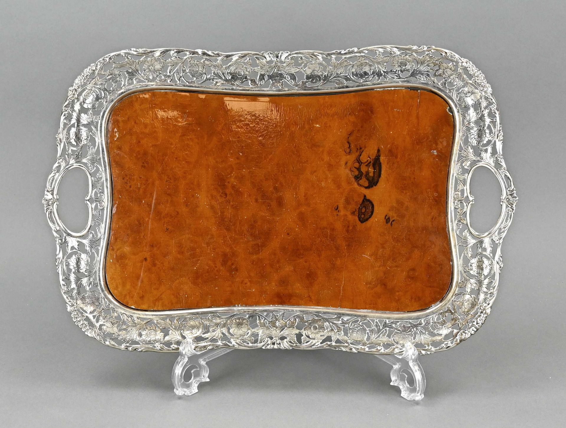 Silver tray