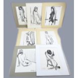 7x Eef de Weerd, 7x Nude study