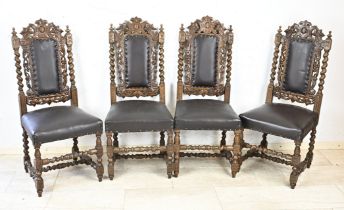 4x Mechelen chair, 1880