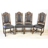 4x Mechelen chair, 1880