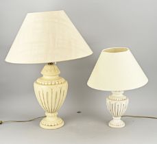 2x table lamp