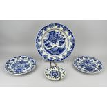 4x Delft plate Ã˜ 18 - 34 cm.