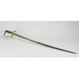 Antique sabre, L 94.5 cm.