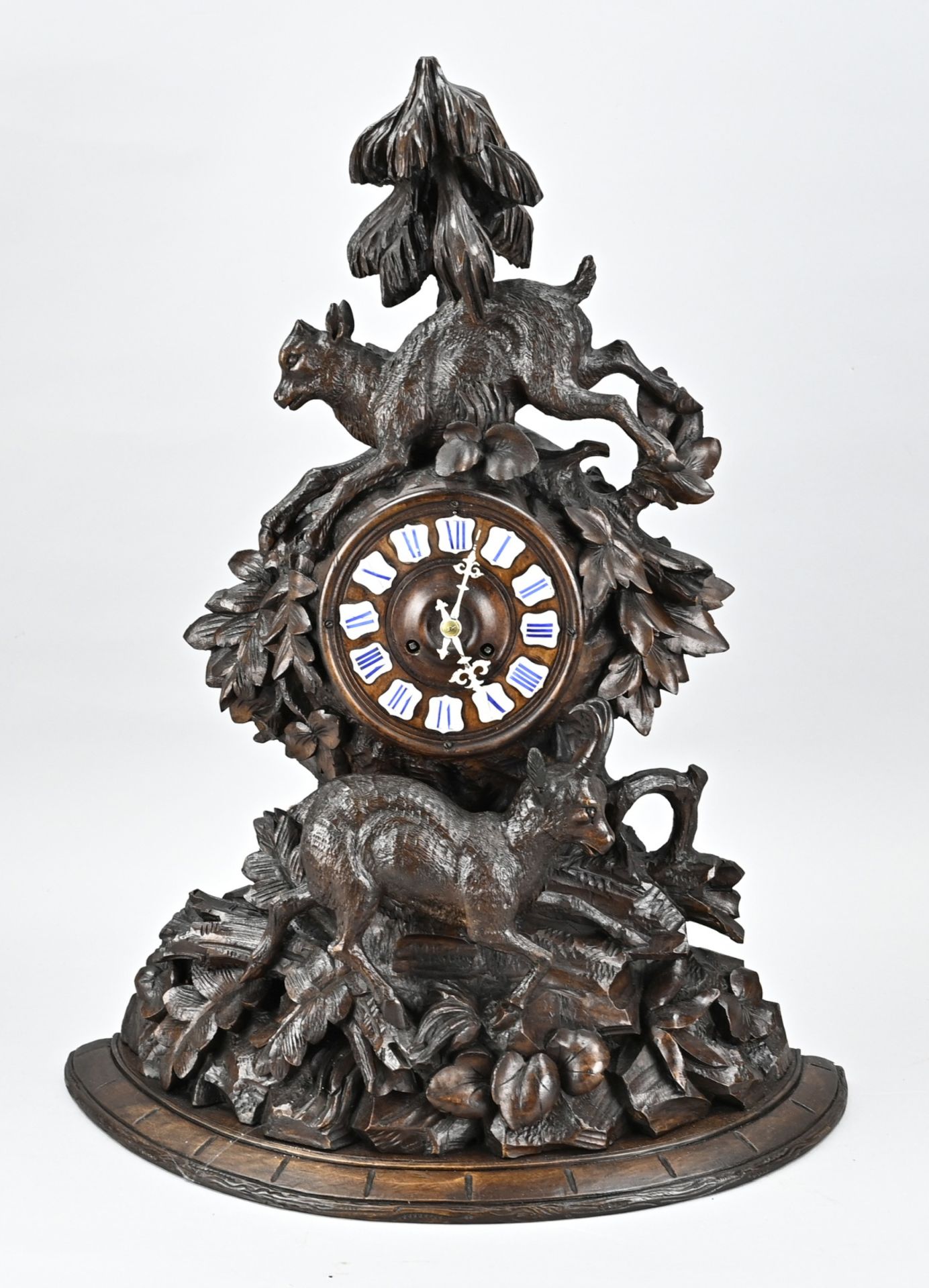 Black Forest clock, 1880