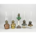 Lot of kerosene lamps (5x)