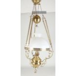 Hanging kerosene lamp