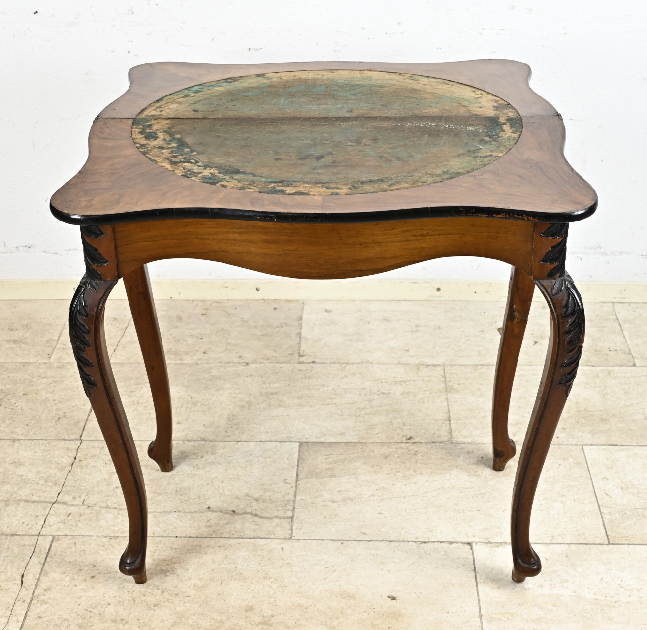 Antique Dutch gaming table - Image 2 of 2
