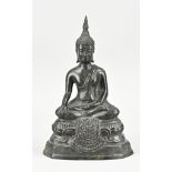 Bronze Buddha, H 24 cm.