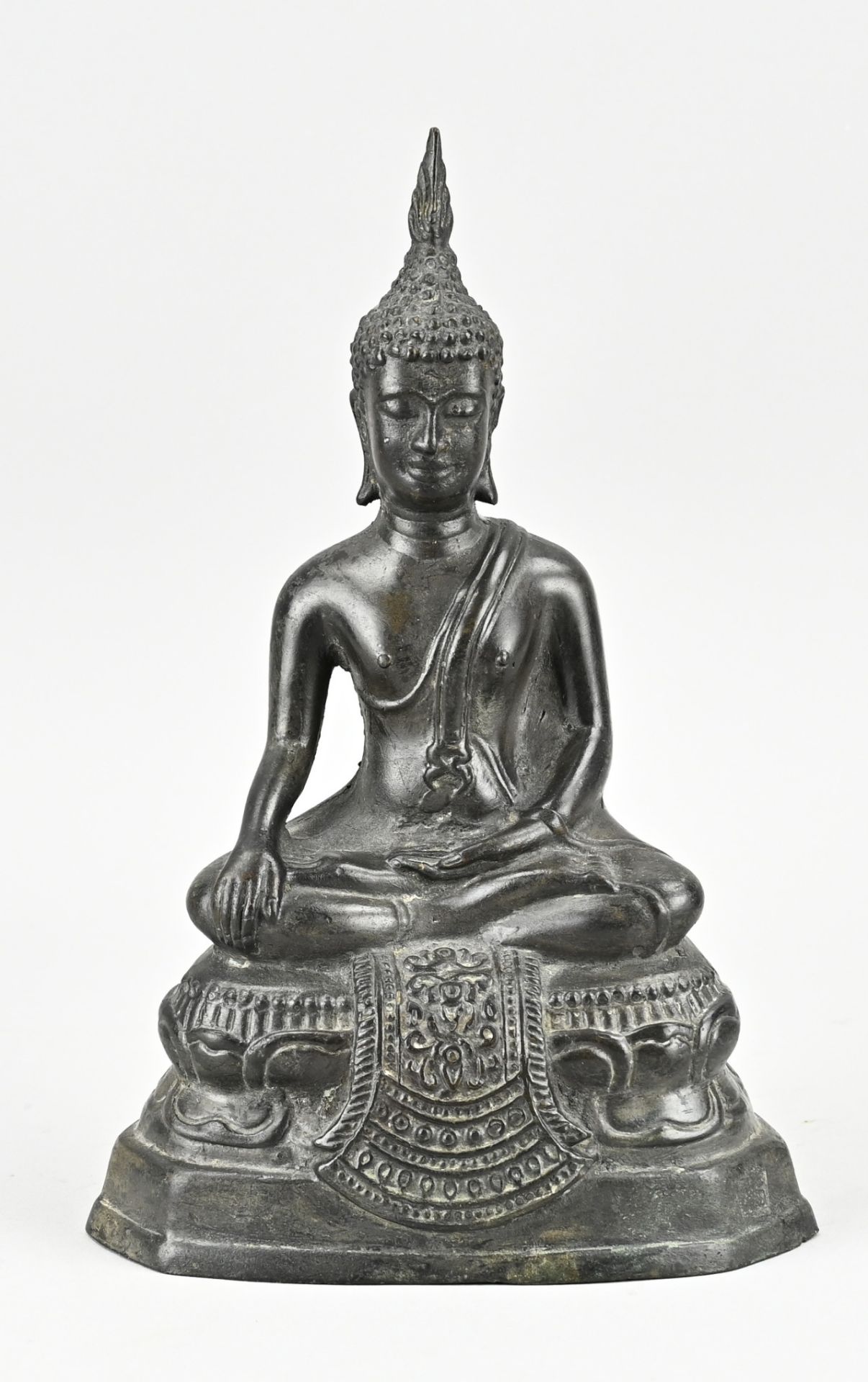 Bronze Buddha, H 24 cm.