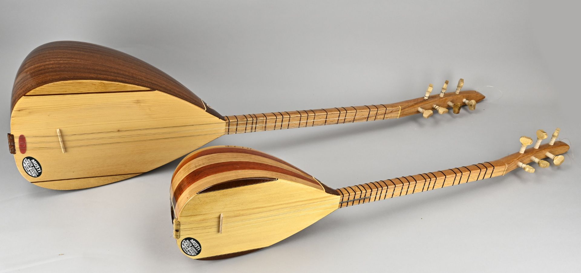 2x Persian string instrument