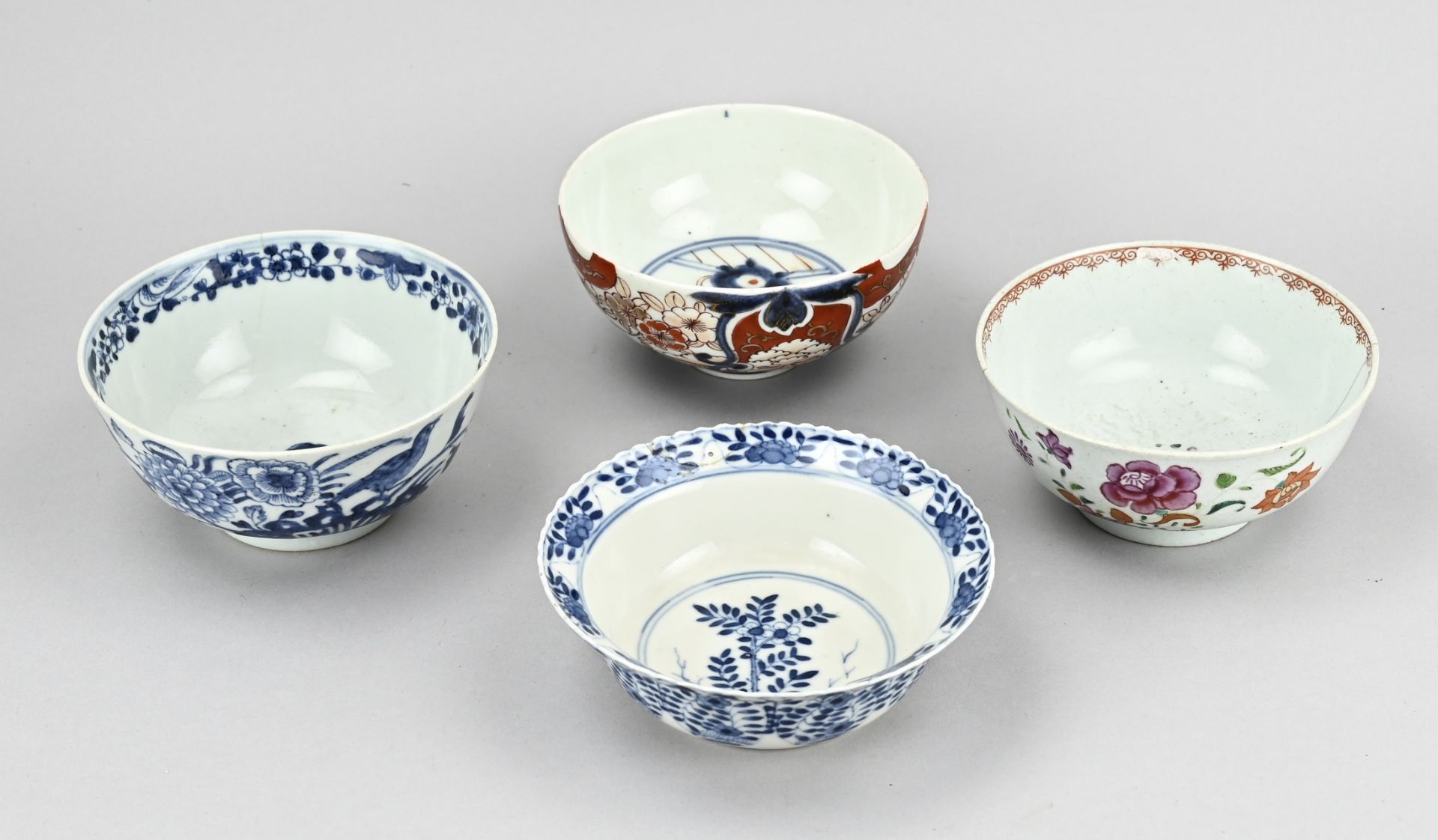 4x Chinese bowl