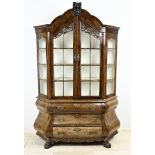 Display cabinet (root walnut)