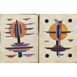 2x B. Alepkow, Avant-garde painting