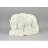 Art Deco white elephant, 1930