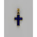 Gold pendant, cross