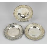 3 Silver bowls