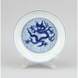 Chinese dragon plate Ã˜ 20.2 cm.