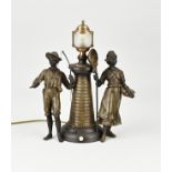 Antique table lamp, 1900