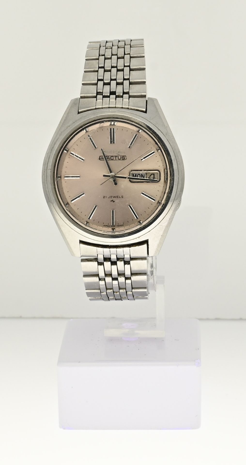 Seiko watch rose plate