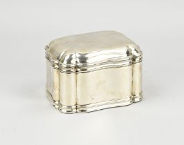 Silver cookie jar