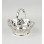 Silver choux basket