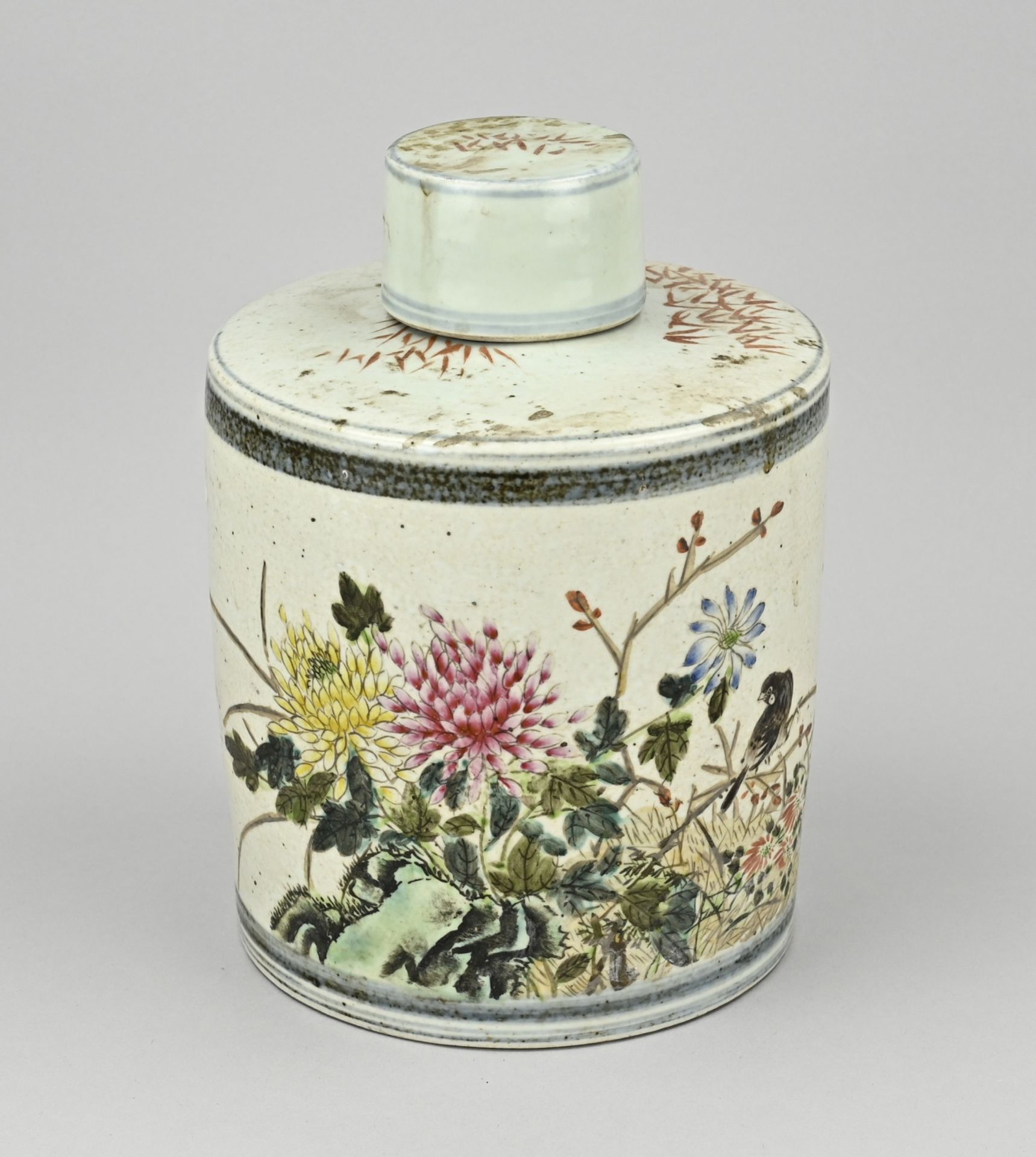 Chinese lidded jar