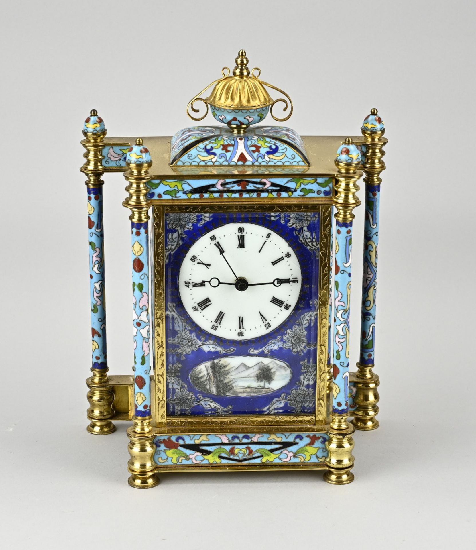 CloisonnÃ© clock