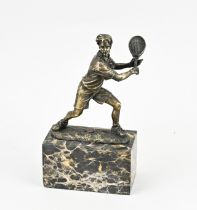Bronze statue, Tennis