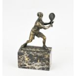 Bronze statue, Tennis