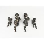 Lot of bronze figures (4x)