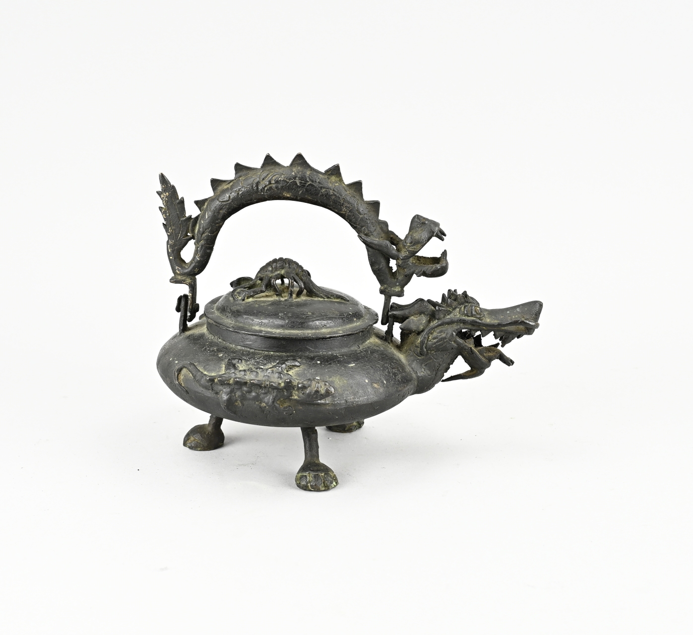 Bronze dragon teapot - Bild 2 aus 2