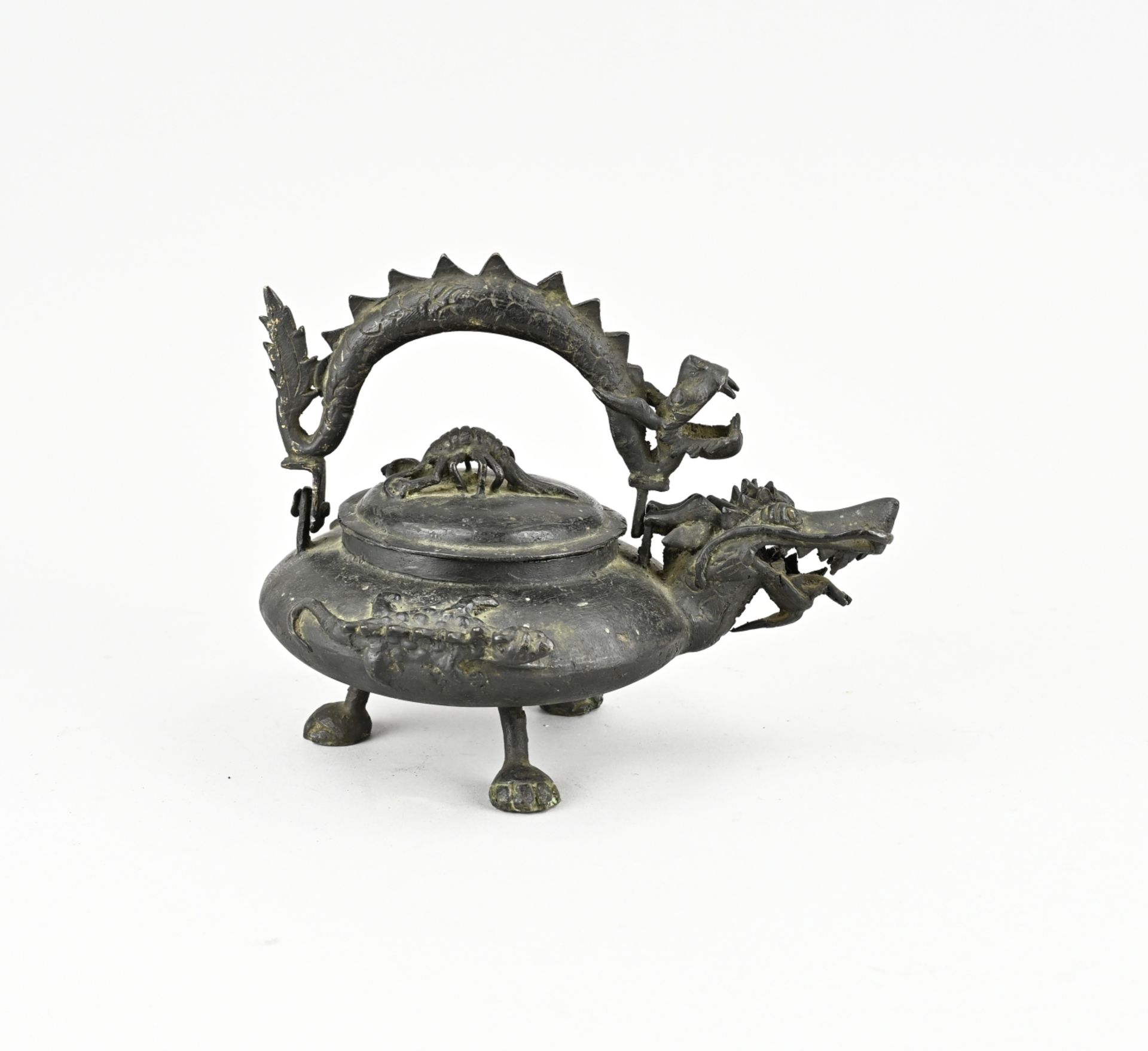 Bronze dragon teapot - Bild 2 aus 2