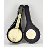 Banjo instrument + case