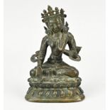 Tibetan bronze figure