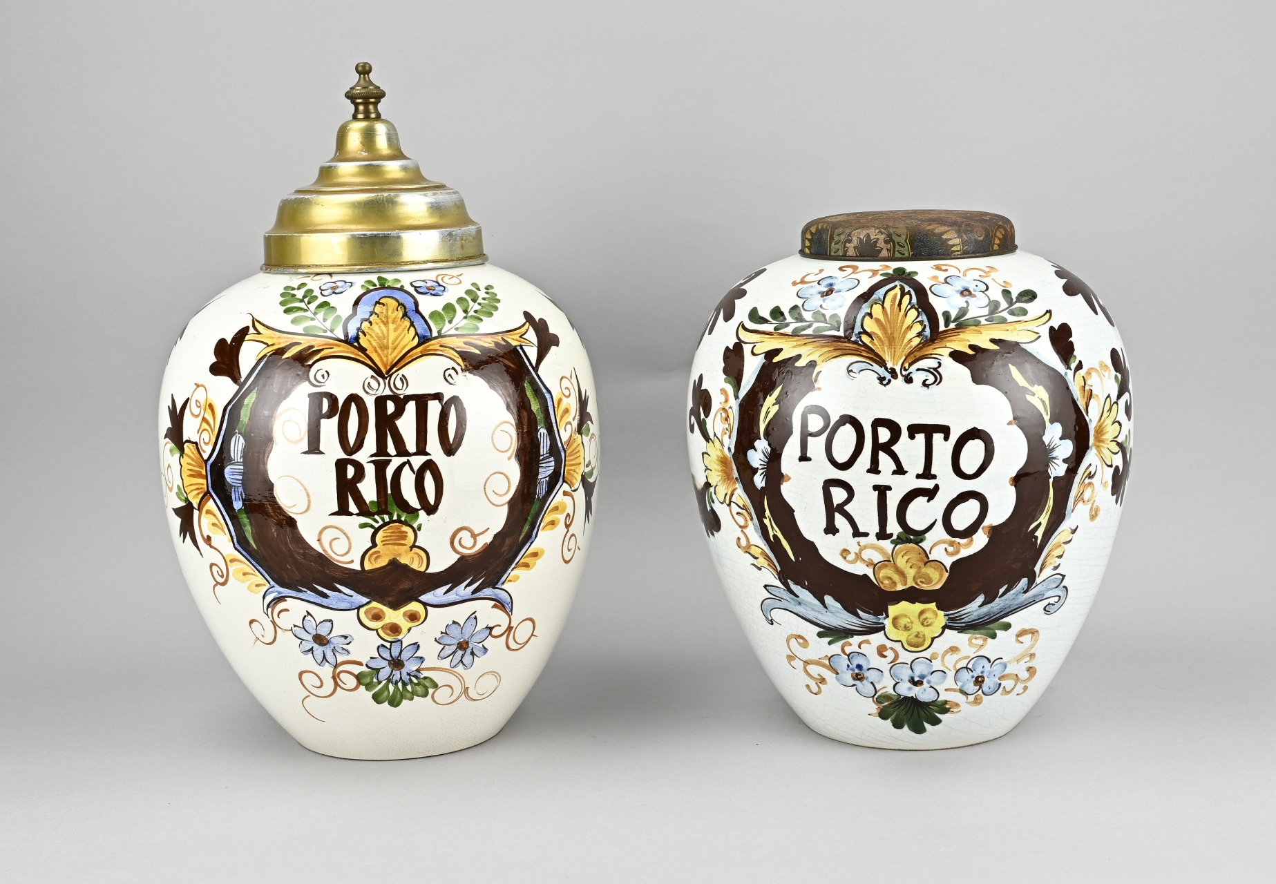 2x Tobacco jar