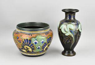 2x Antique pottery