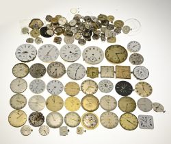 Lot of watch parts