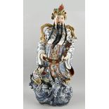 Chinese deity, 105 cm.