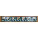 Art Nouveau tiles (7x)