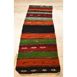 Persian Kilim rug, 86 x 290 cm.