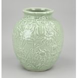 Chinese celadon vase, H 25 cm.