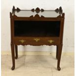 Cabinet with side drawer (mahogany)
