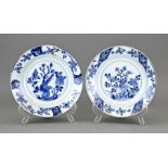 2x Chinese plate Ã˜ 21.5 cm.