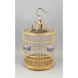 Chinese bird cage, 70 x Ã˜ 36 cm.