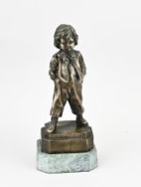 Bronze statue, Boy