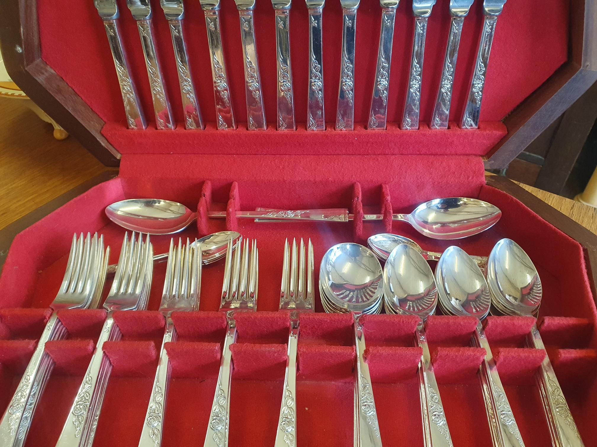 Canteen of Silver Plated Smith Seymour Cutlery - Image 2 of 2